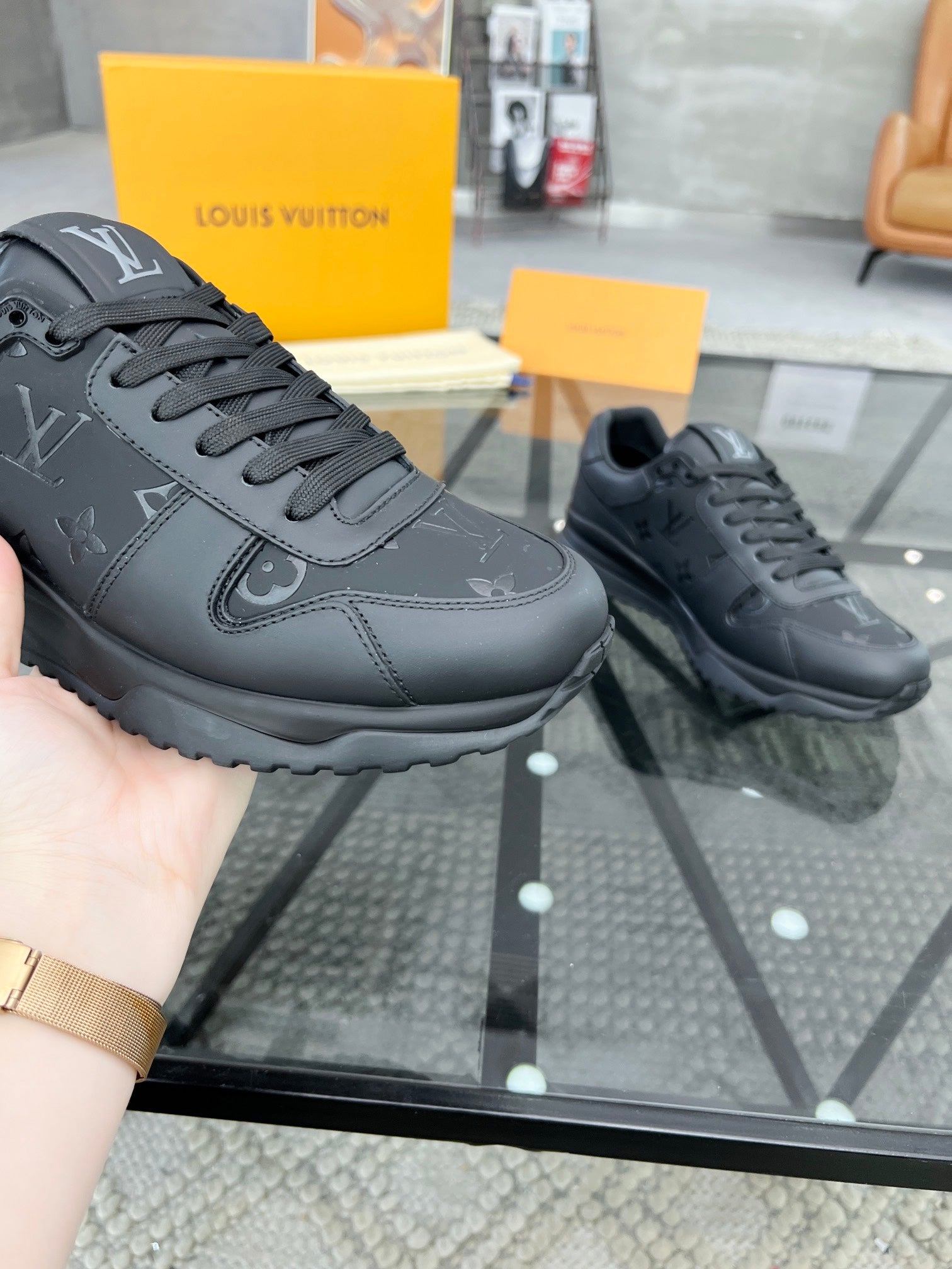 Premium Italian Leather Street-Style Sneakers
